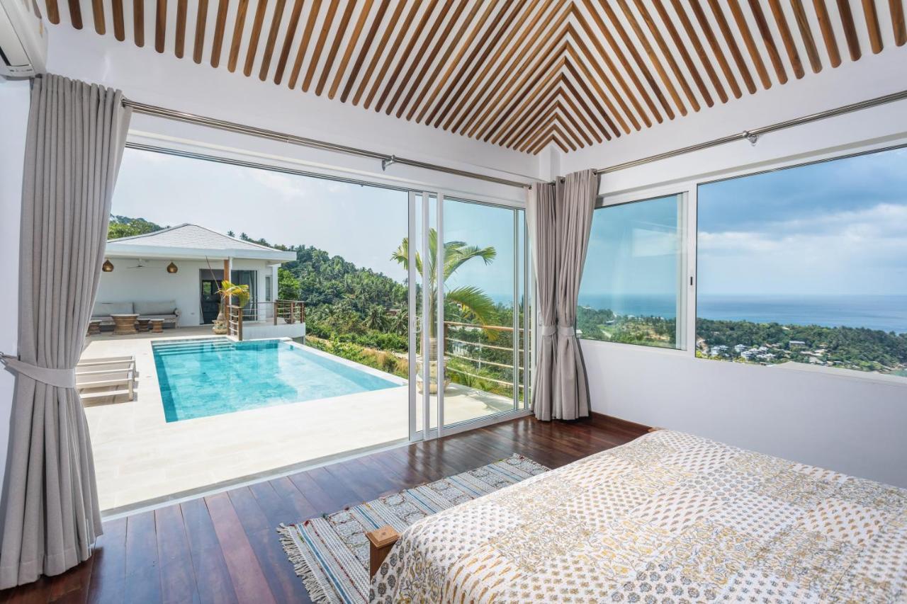 Takian Villa : Vue Mer Et Coucher De Soleil Salad Beach Extérieur photo